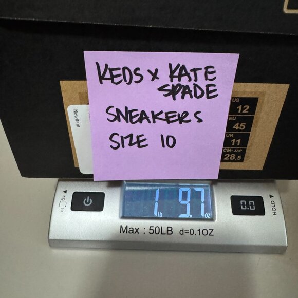 Keds X Kate Spade New York Champion Gold Glitter Sneakers US 10 Ribbon Lace Up - Picture 15 of 15